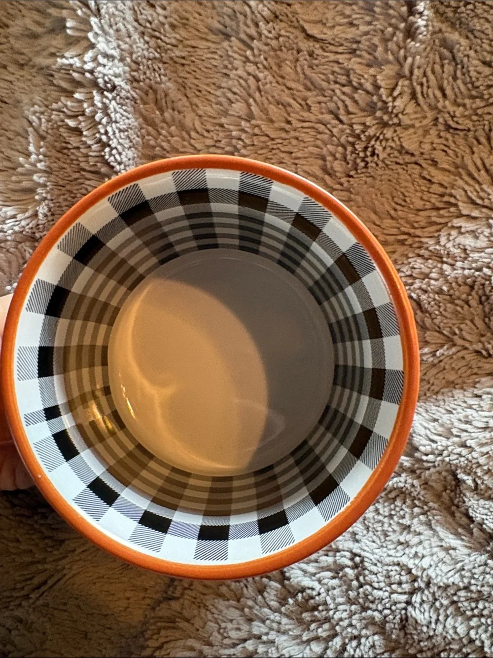 Let's Get Cozy Fall Rust Ceramic Mug